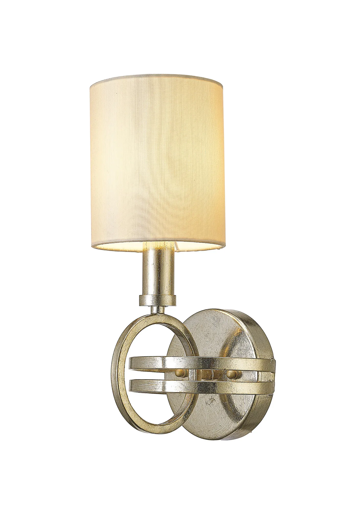 Isabella Crystal Wall Lights Diyas Shaded Wall Lights
